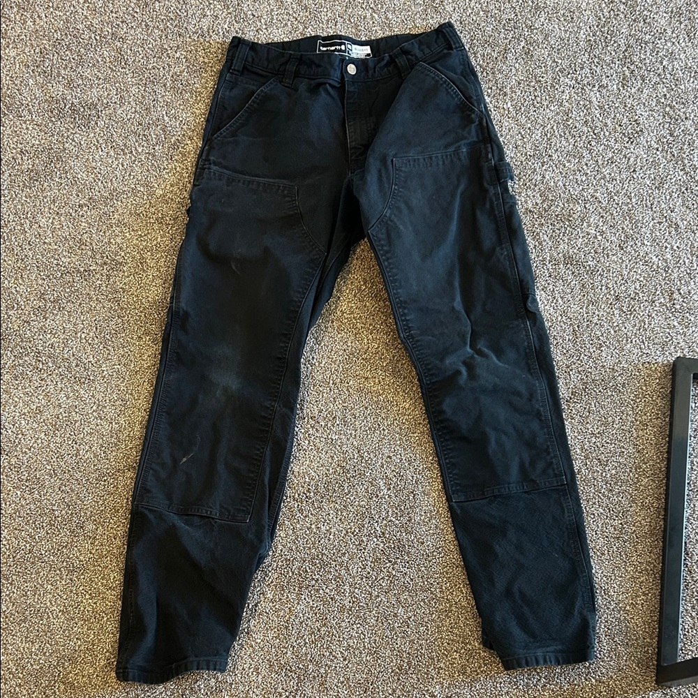 Carhartt Men's Straight Jeans - Black